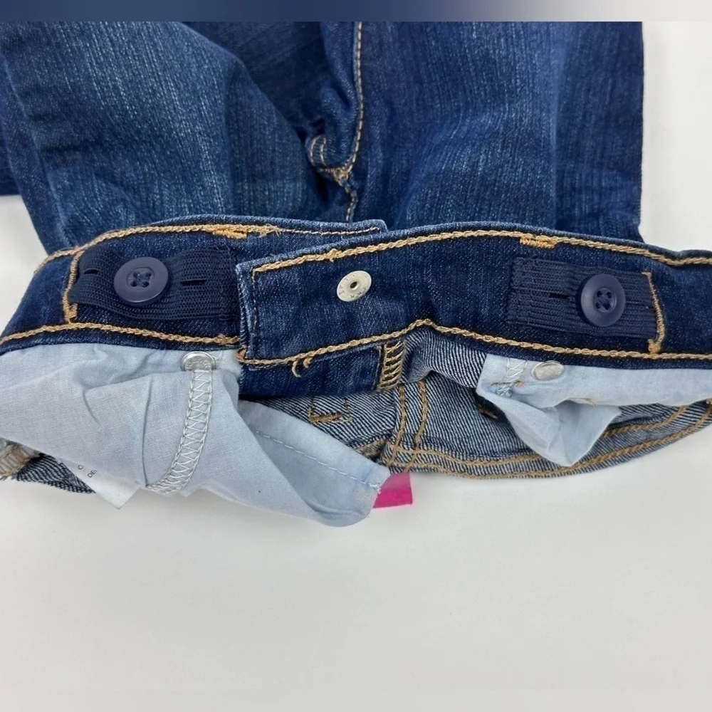 Toddler Girls Super Skinny Dark Wash Jeans